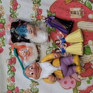 Vintage Disney Snow White Toy Bundle